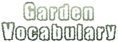 Garden Vocabulary Logo