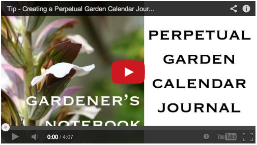 video-garden-journal