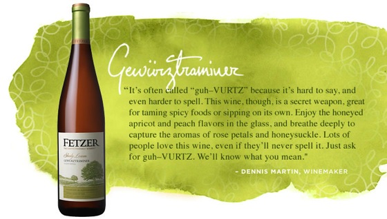 Summer in the Garden: Gewurztraminer wines