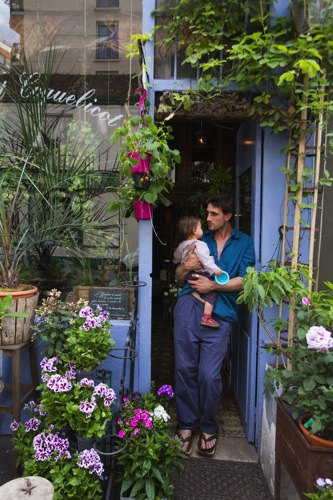ToShopper's Diary: Bleuet Coquelicot in Paris by Michelle Slatalla via Gardenista