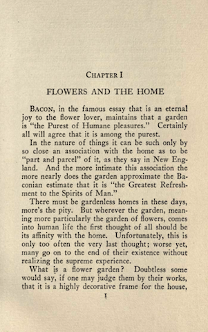 Historical Garden Books: Flower Gardens by Henry Sherman Adams (1913) - 2 in a series