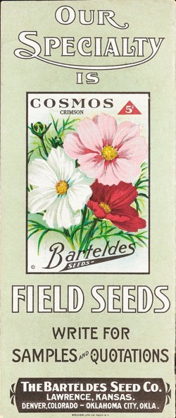 Historical Seed Catalogs: Barteldes Seed 1917 Wholesale Catalog - 4 in a series