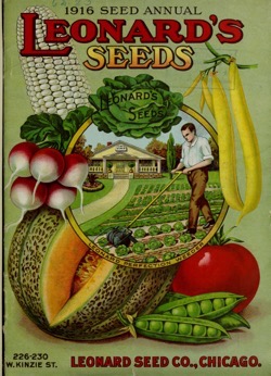 Historical Seed Catalogs: Leonard's seeds / Leonard Seed Company (1916) - 6 in a series