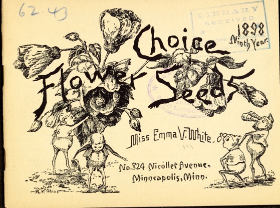 Historical Seed Catalogs:  Choice flower seeds (1898) - 7 in a series