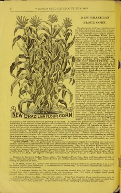 Historical Seed Catalogs:  12th annual price list & catalogue of fresh and reliable garden, field and flower seeds : grown and sold on the seed farm of Samuel Wilson (1888) - 11 in a series