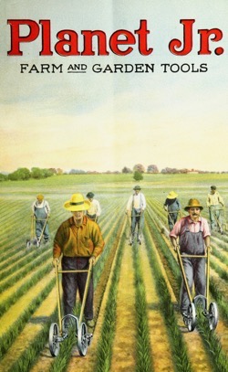 Historical Garden Books: Planet Jr. farm and garden tools by S.L. Allen & Co (1922) - 25 in a Series
