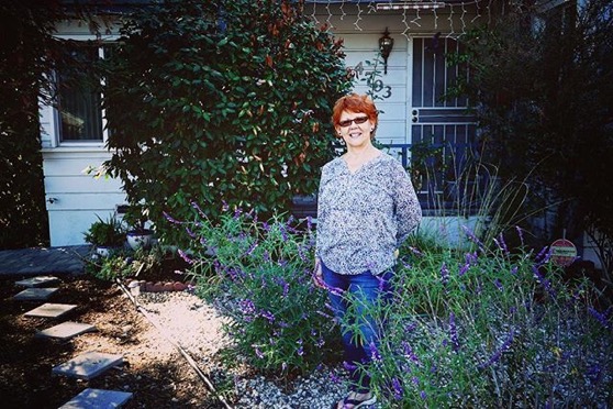 Proud waterwise garden owner shows off her garden via Instagram