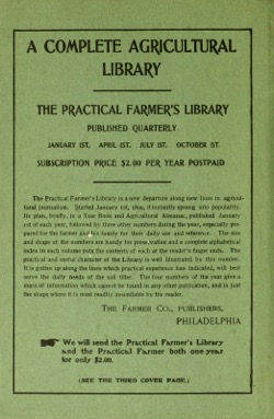 Historical Garden Books:  Crop growing and crop feeding; a book for the farm, garden and orchard, with special reference to the practical methods of using commercial fertilizers therein (1901)by Wilbur Fisk Massey  - 33  in a Series