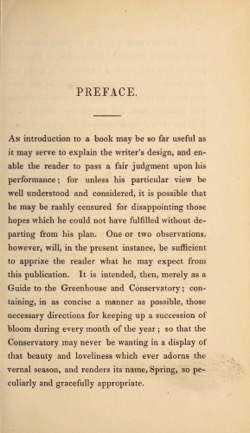 Historical Garden Books:  Guide to the conservatory (1842) by by Richard  Bainbridge  - 34  in a Series