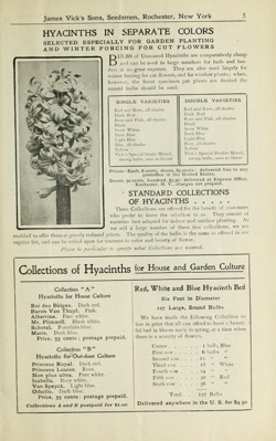 Historical Seed Catalogs: Autumn catalogue of bulbs and plants by James Vick's Sons - 24 in a series