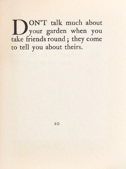 From Gardening Don'ts (1913) by M.C. 03