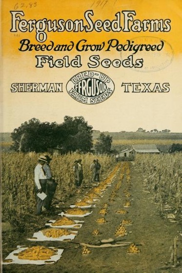 Historical Seed Catalogs: Ferguson Seed Farms breed and grow pedigreed field seeds (1917) - 48 in a series