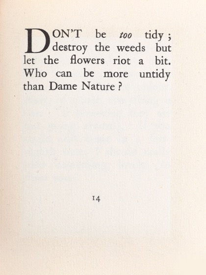 From Gardening Don'ts (1913) by M.C. 07