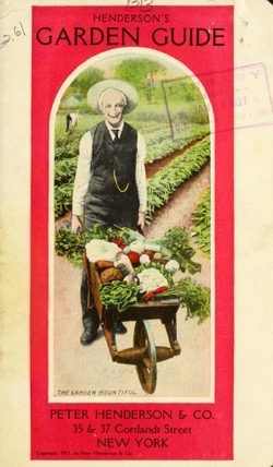 Historical Garden Books - 66 in a series - Henderson's garden guide by Peter Henderson & Co (1913)