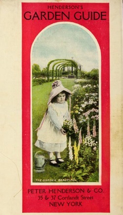 Historical Garden Books - 66 in a series - Henderson's garden guide by Peter Henderson & Co (1913)