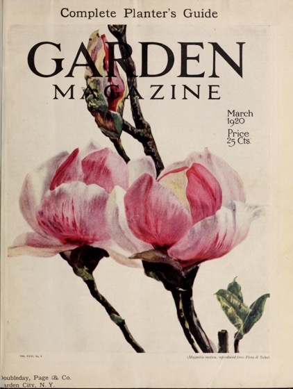 Historical Garden Books - 81 in a series - The Garden magazine (1920)