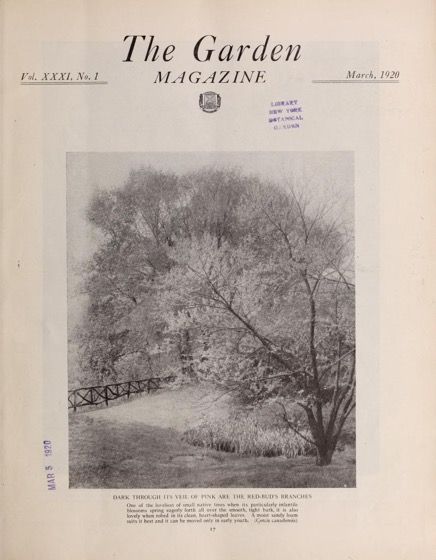 Historical Garden Books - 81 in a series - The Garden magazine (1920)