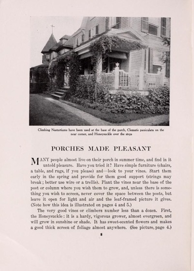 Historical Garden Books - 95 in a series - Beautify your yard by Conard & Jones Co. (1906)