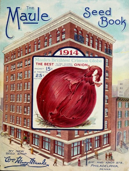 Historical Seed Catalogs - 92 in a series - The Maule Seed Book (1914)