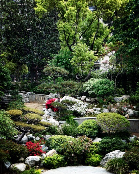 Places LA: James Irvine Japanese Garden at JACCC, Little Tokyo, Los Angeles 04 via Instagram [Photography]