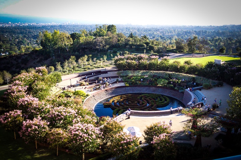 Getty Garden, Getty Center, Los Angeles, California [Photography]
