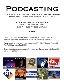 Podcasting: The New Radio, The New Television, The New World