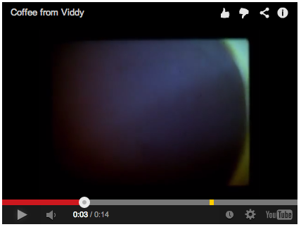 Video: Coffee – an ultra short video vignette from Viddy