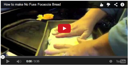 Video: My Word on Food: Making No-Fuss Focaccia