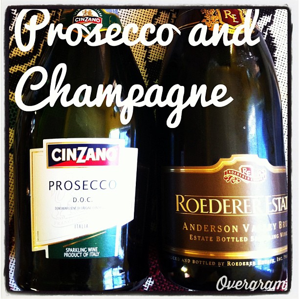 Prosecco and Sparkling Wine for tonight’s #kitchenparty. Share a photo of your selection for tonight’s show!