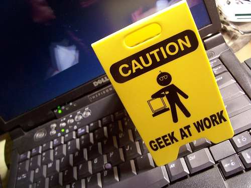 Geek at Work! – Photo-A-Day Nov 13, 2006