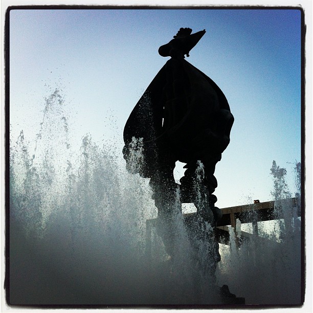 Photo/Video: Music Center Fountain, Los Angeles