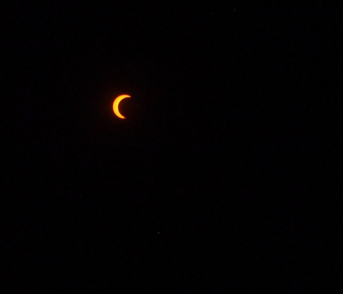 Science Sunday: Photos from Annular Solar Eclipse taken in Van Nuys todays