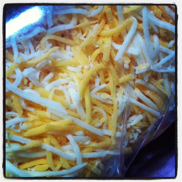 Cheesy cheese for the Christmas Chili