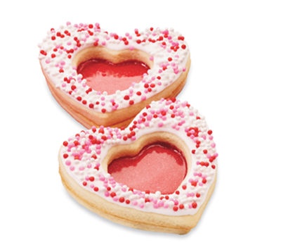 Valentine’s Day #12: Sparkling Heart Cookies