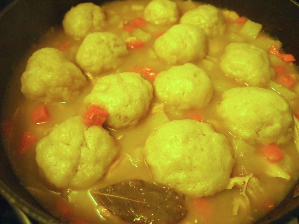 Humble Chicken Stew and Dumplings