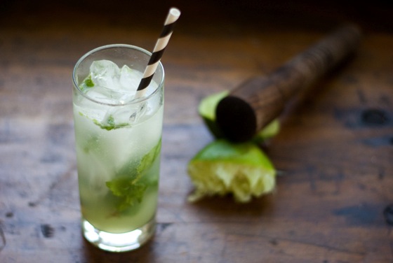 Ginger Mint Limeade via The Best Remedy