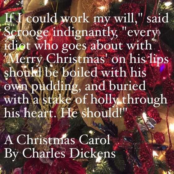 My Favorite Quotes from A Christmas Carol #5 - Boiled with his own pudding