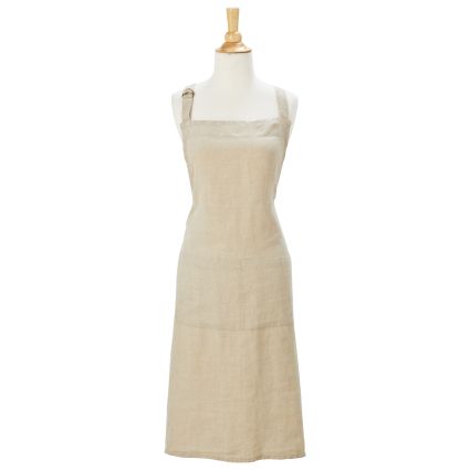In The Kitchen: Linen Kitchen Apron from Sur La Table on Sale
