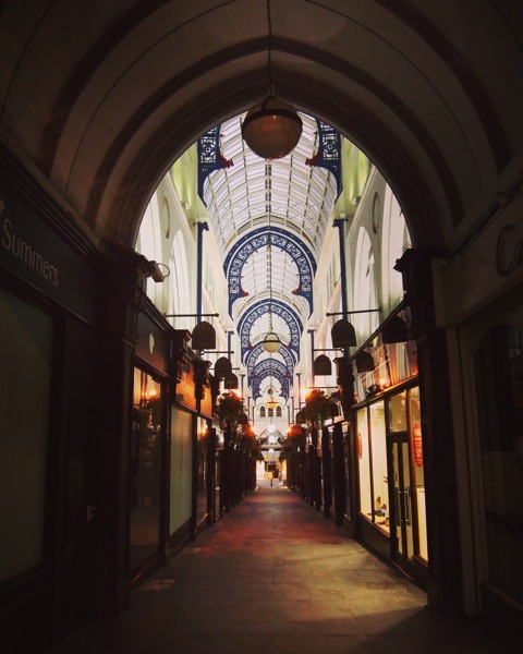 An Arcade in Leeds #travel #leeds #uk architecture #building #history #structure