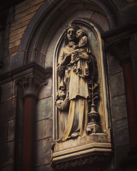 Church Sculpture, York, UK #york #uk #travel #church #architecture #sculpture
