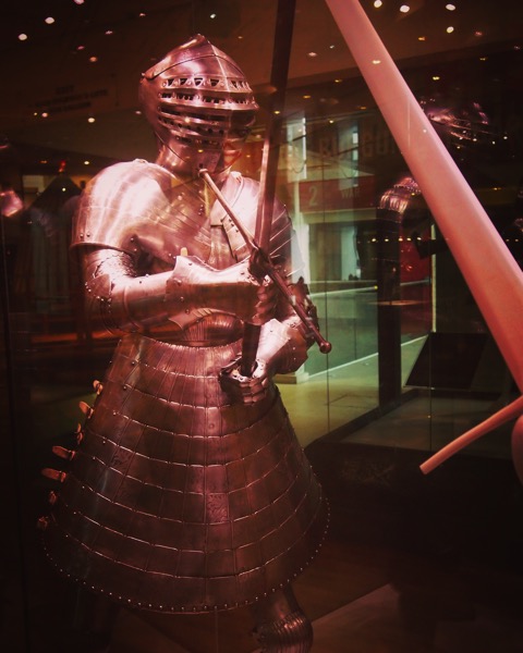 Henry VIII Armour from The Field of the Cloth of Gold (1520) at the Royal Armouries Museum Leeds [Photo]