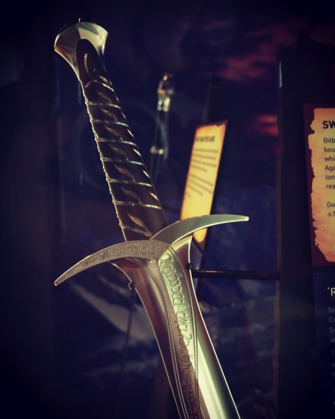 “Sting” Prop Sword, Royal Armouries Museum, Leeds, UK [Photo]