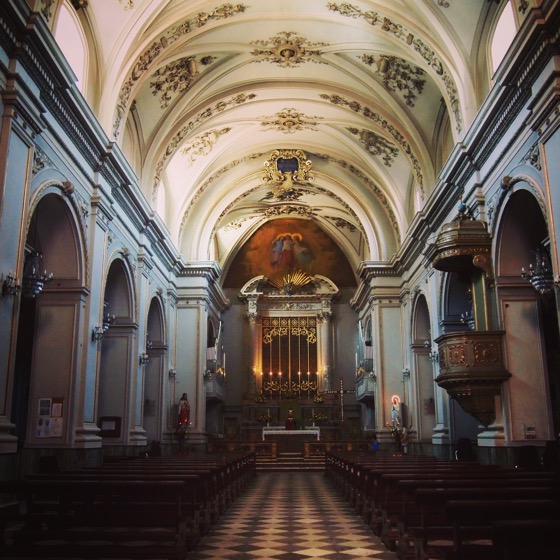 Church Interior, Trecastagni, Sicily, Italy #travel #architecture #sicily #italy #church