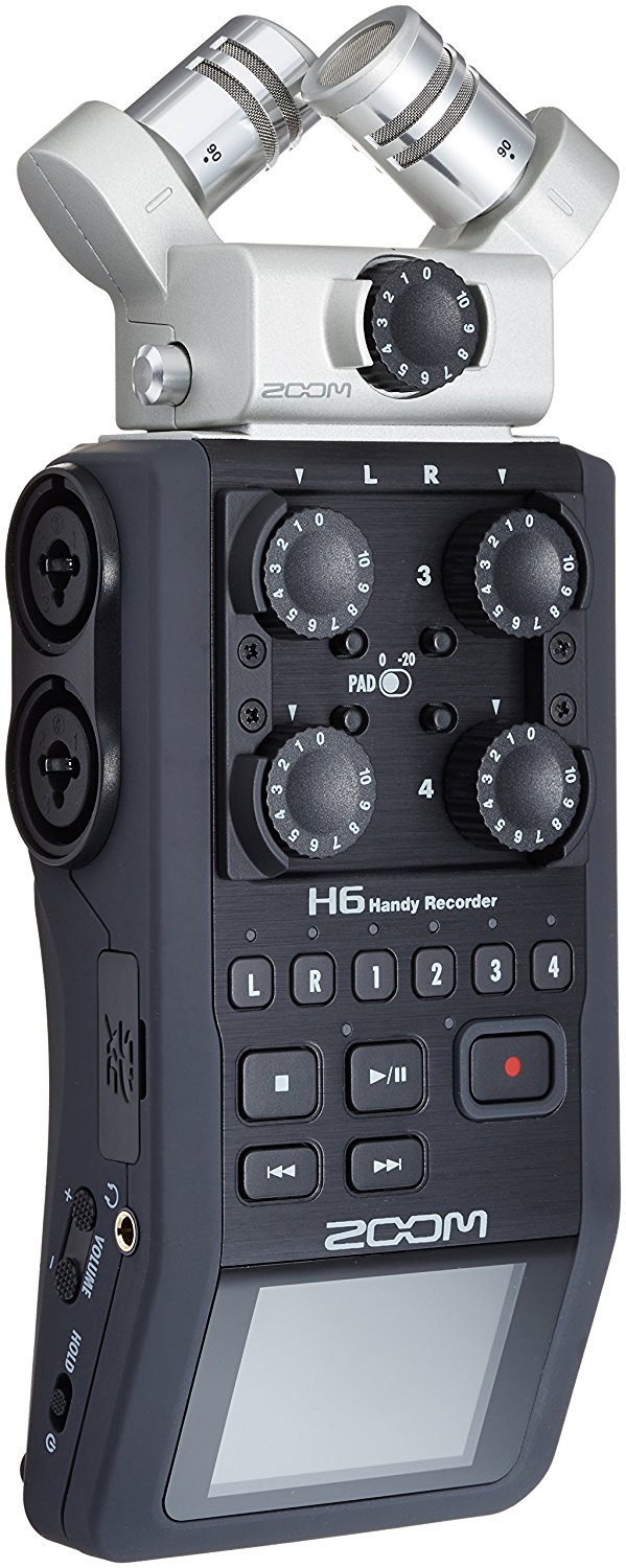 Zoom H6 Audio Recorder | Douglas E. Welch Gift Guide 2016 #23