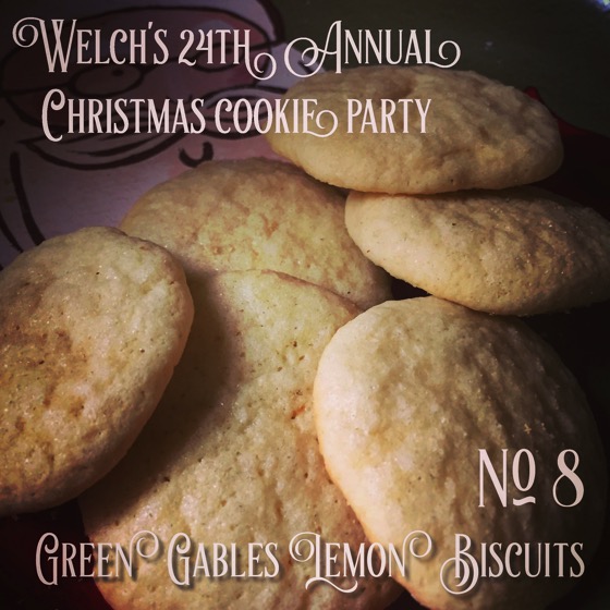 No. 8 Green Gables Lemon Biscuits | Welch's 24th Annual Christmas Cookie Party  