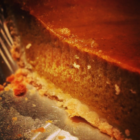 Pumpkin Pie Abstract #pie #food #abstract #closeup #thanksgiving #ig_food