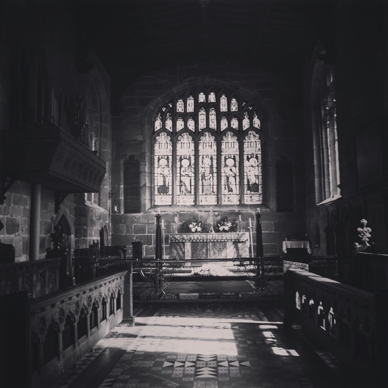 St. Mary’s Church Interior, Thirsk, Yorkshire, UK [Photo]