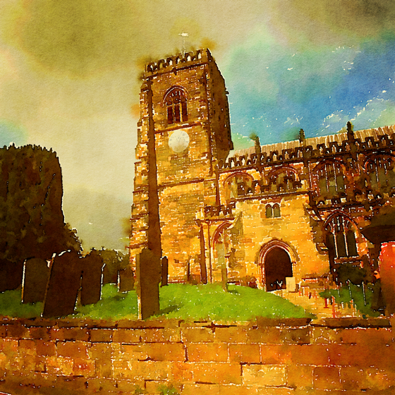 St. Mary's Church, Thirsk, Yorkshire, UK