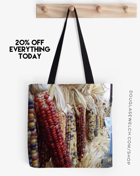 Autumn Corn Tote Bags and Much More!