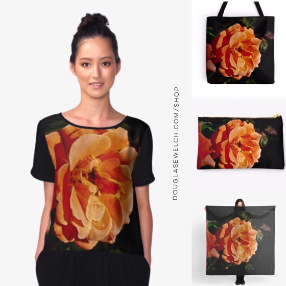 Coral Rose Tops, Scarves, Bags and Much More!